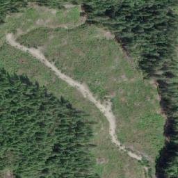 Satellite imagery of Hiwatchas Mountain, CA