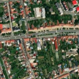 Satellite imagery of [Staré Město u Uherského Hradiště] church outlook t., CZ