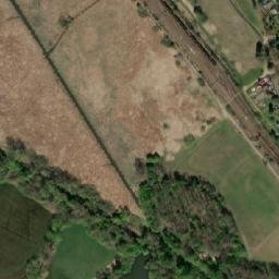 Satellite imagery of Schiedel [Zliv u Č. Budějovic] fireclay factory chimney, CZ