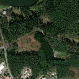 Satellite imagery of Schiedel [Zliv u Č. Budějovic] fireclay factory chimney, CZ