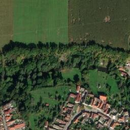 Satellite imagery of [Stráž nad Nežárkou] belfry, CZ