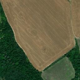 Satellite imagery of [Lovčičky] church t., CZ
