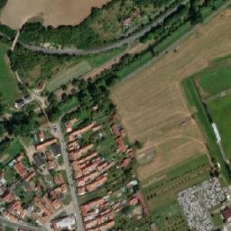 Satellite imagery of [Štítná nad Vláří-Popov] church t., CZ