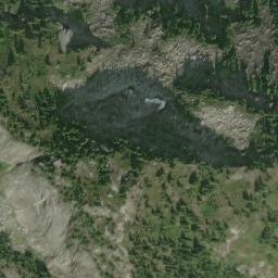 Satellite imagery of Paleface Mountain, CA