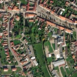 Satellite imagery of [Stráž nad Nežárkou] belfry, CZ