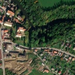 Satellite imagery of [Stráž nad Nežárkou] belfry, CZ
