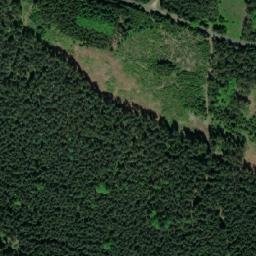 Satellite imagery of Rožnovský kámen, CZ