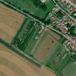 Satellite imagery of [Lovčičky] church t., CZ