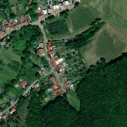 Satellite imagery of [Lovčičky] church t., CZ