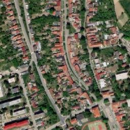 Satellite imagery of [Ždánice] church t., CZ