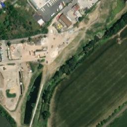 Satellite imagery of Sugar factory [Staré Město u Uh.Hr.] factory chimney, CZ