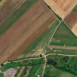 Satellite imagery of [Prakšice] church t., CZ