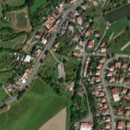 Satellite imagery of [Štítná nad Vláří-Popov] church t., CZ