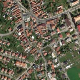 Satellite imagery of [Štítná nad Vláří-Popov] church t., CZ