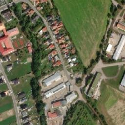Satellite imagery of [Štítná nad Vláří-Popov] church t., CZ