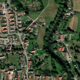 Satellite imagery of [Lužnice] chapel sanctus t., CZ