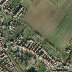 Satellite imagery of [Bratčice] church t., CZ