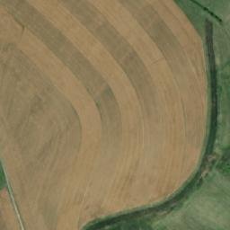 Satellite imagery of [Lovčičky] church t., CZ