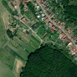 Satellite imagery of [Lovčičky] church t., CZ