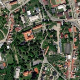 Satellite imagery of [Ždánice] church t., CZ