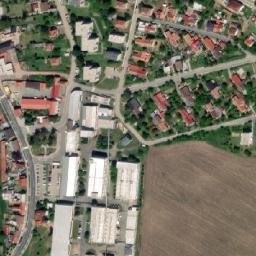 Satellite imagery of [Ždánice] church t., CZ