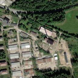 Satellite imagery of [Vimperk] heating plant chimney, CZ