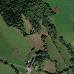 Satellite imagery of [Svatá Maří] church t., CZ