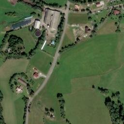 Satellite imagery of [Svatá Maří] church t., CZ