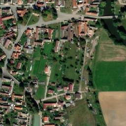 Satellite imagery of [Lužnice] chapel sanctus t., CZ