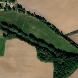 Satellite imagery of [Lužnice] chapel sanctus t., CZ