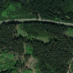 Satellite imagery of Rožnovský kámen, CZ