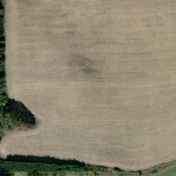 Satellite imagery of Mikešův les, CZ