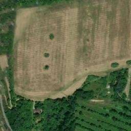 Satellite imagery of [Osvětimany] church t., CZ
