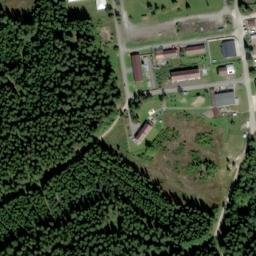 Satellite imagery of [Vimperk] heating plant chimney, CZ