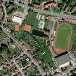 Satellite imagery of [Vimperk] burg t., CZ