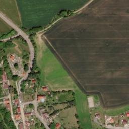 Satellite imagery of [Husinec] church t., CZ