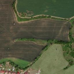 Satellite imagery of [Husinec] church t., CZ