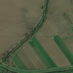 Satellite imagery of [Blučina] church t., CZ