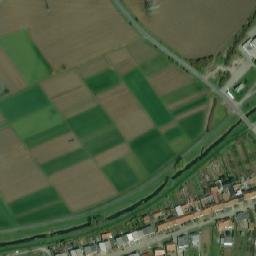 Satellite imagery of [Blučina] church t., CZ