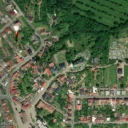 Satellite imagery of [Osvětimany] church t., CZ