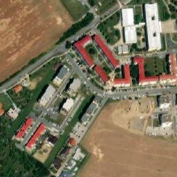 Satellite imagery of [Uherské Hradiště-Sady] church t., CZ