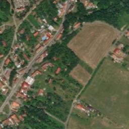 Satellite imagery of [Rudice] church t., CZ