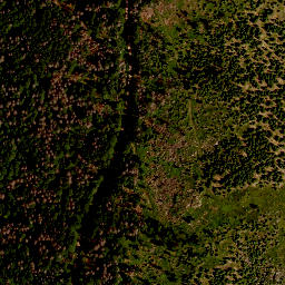 Satellite imagery of TP, CZ