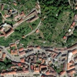 Satellite imagery of [Vimperk] burg t., CZ