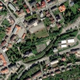 Satellite imagery of [Vimperk] burg t., CZ