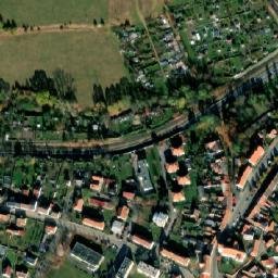 Satellite imagery of archeopark [Netolice] outlook t., CZ