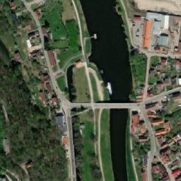Satellite imagery of [Hluboká] castle t., CZ