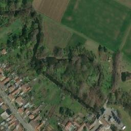 Satellite imagery of [Vojkovice] church t., CZ