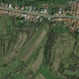 Satellite imagery of [Blučina] church t., CZ