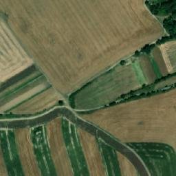 Satellite imagery of [Bošovice] church t., CZ